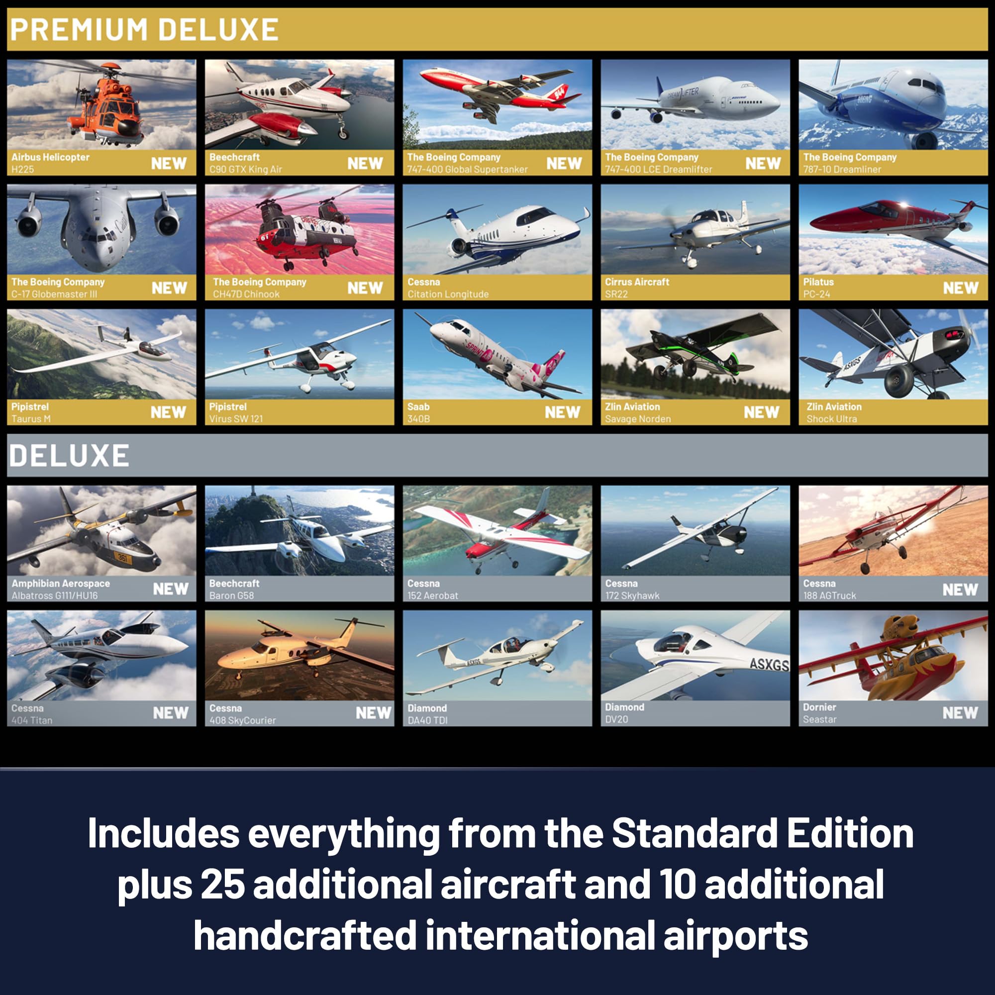 Microsoft Flight Simulator 2024 – Premium Deluxe SteelBook